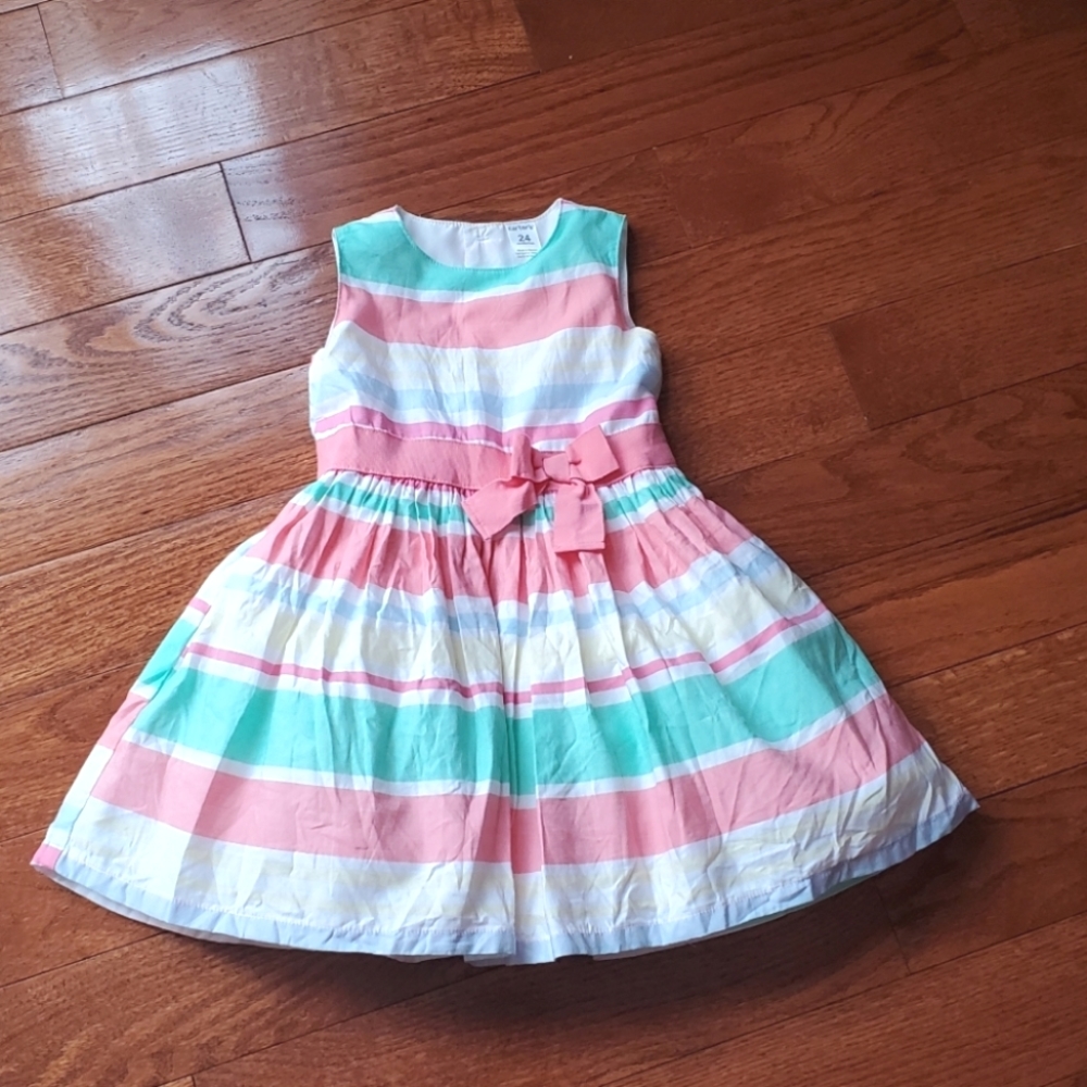 Carter's Girls Sleeveless Dress Size 24M